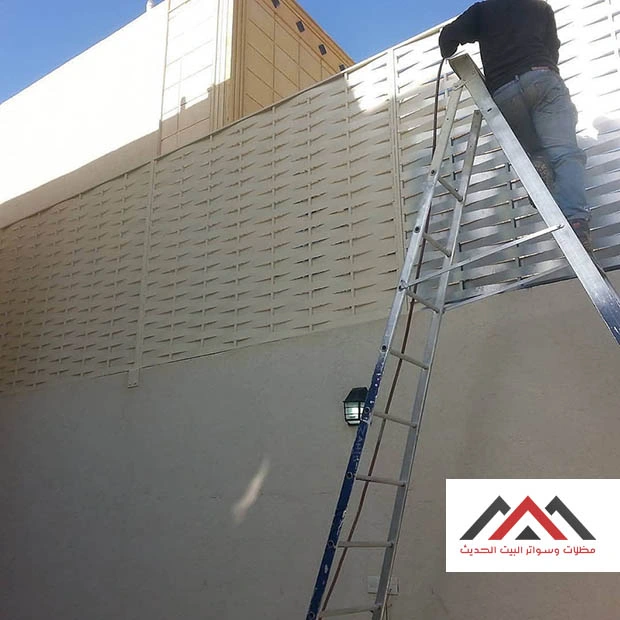 سواتر مجدول حديد للجدران الخبر