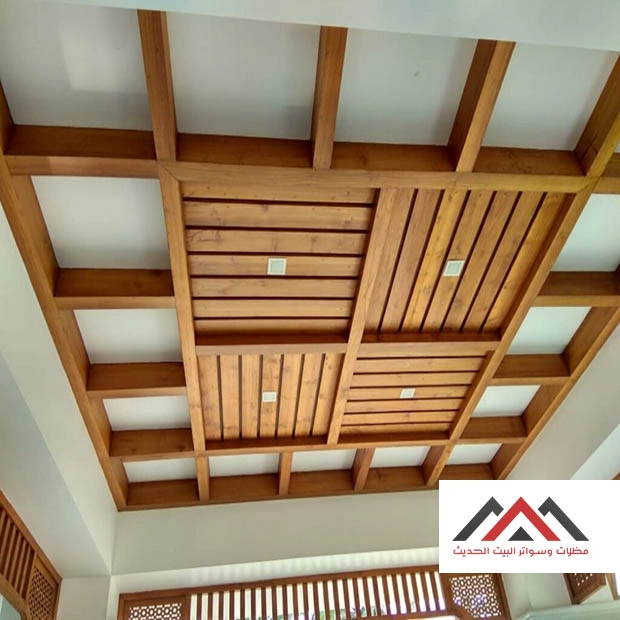 برجولات خشبية للاسطح الشرقية