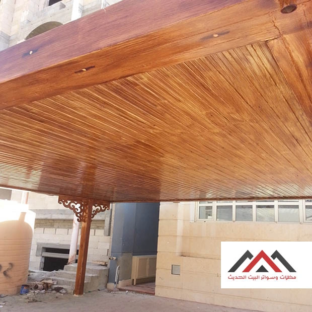 حداد مظلات خشبية الدمام