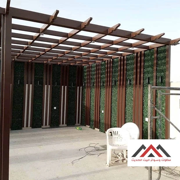 تركيب مظلات خشبية الخبر