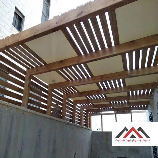 حداد مظلات خشبية الدمام