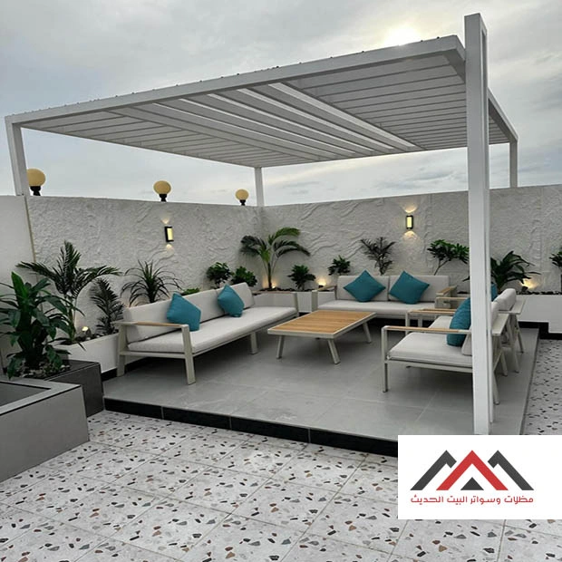 مظلات خشبية خارجية الخبر