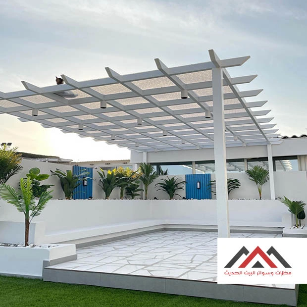 مظلات خشب مودرن الخبر