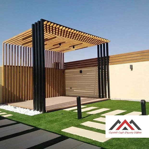 حداد مظلات خشبية الدمام