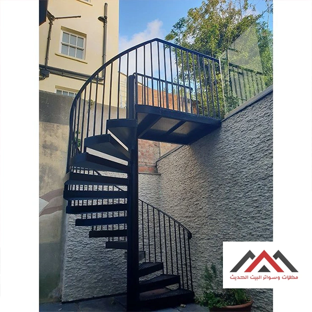 تركيب سلم حلزونى حديد الدمام