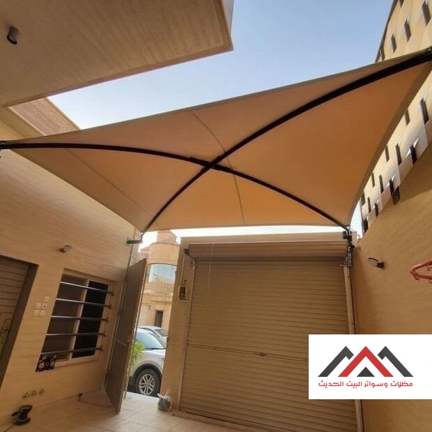 تصاميم مظلات قماش للحدائق الشرقية