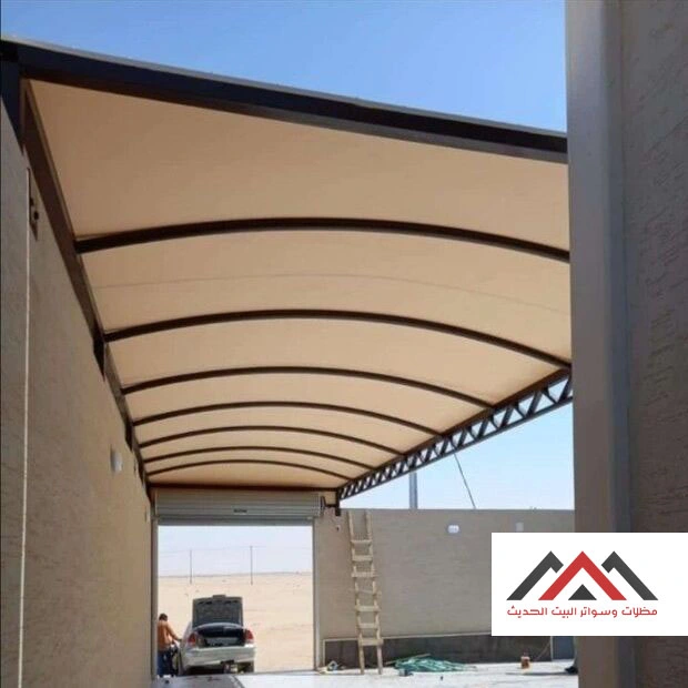 تصاميم مظلات قماش للحدائق الشرقية