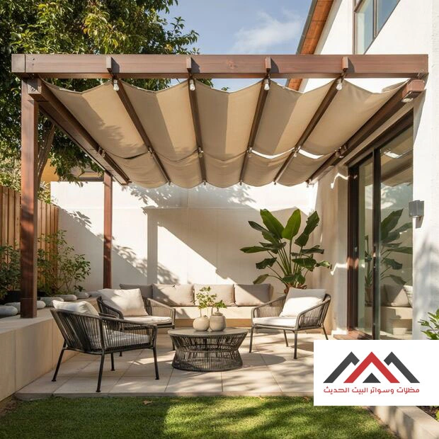 مظلات قماش للاسطح الخبر
